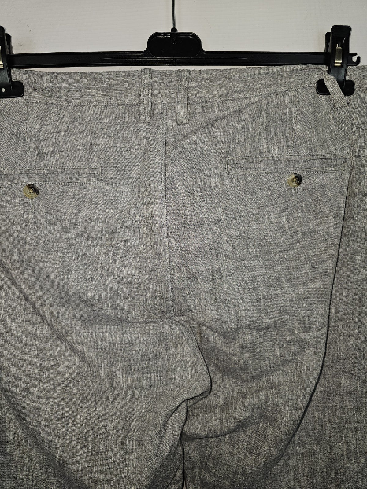 EK5459 Herren Leinenhose von KnowledgeCotten, Grau, Gr.545