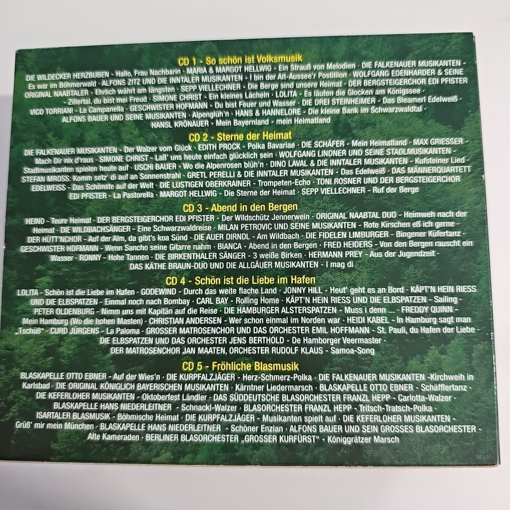 EB2683 NEU, OVP 5-CD-Box - Wunderbare Welt der VOLKSMUSIK - EAN: 7432179054226