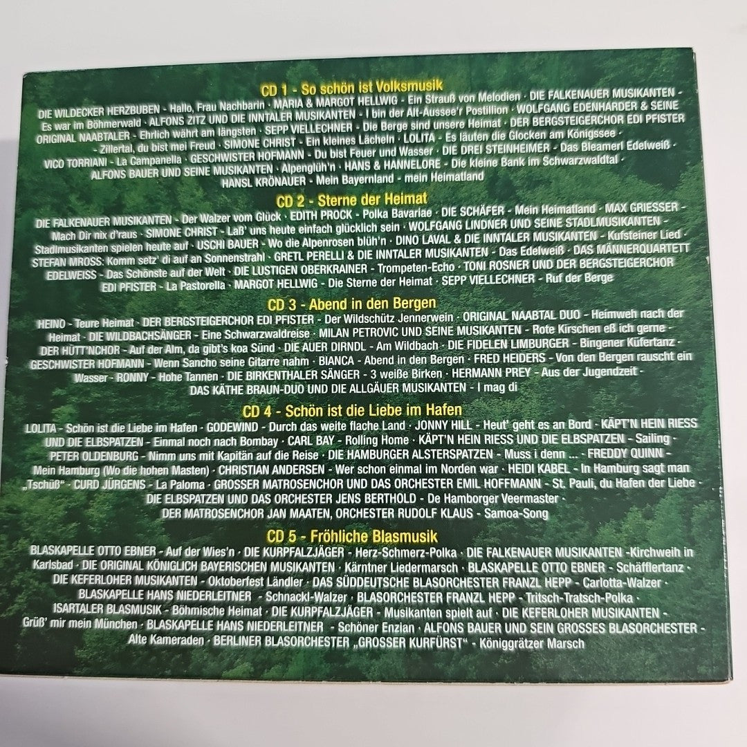 EB2683 NEU, OVP 5-CD-Box - Wunderbare Welt der VOLKSMUSIK - EAN: 7432179054226