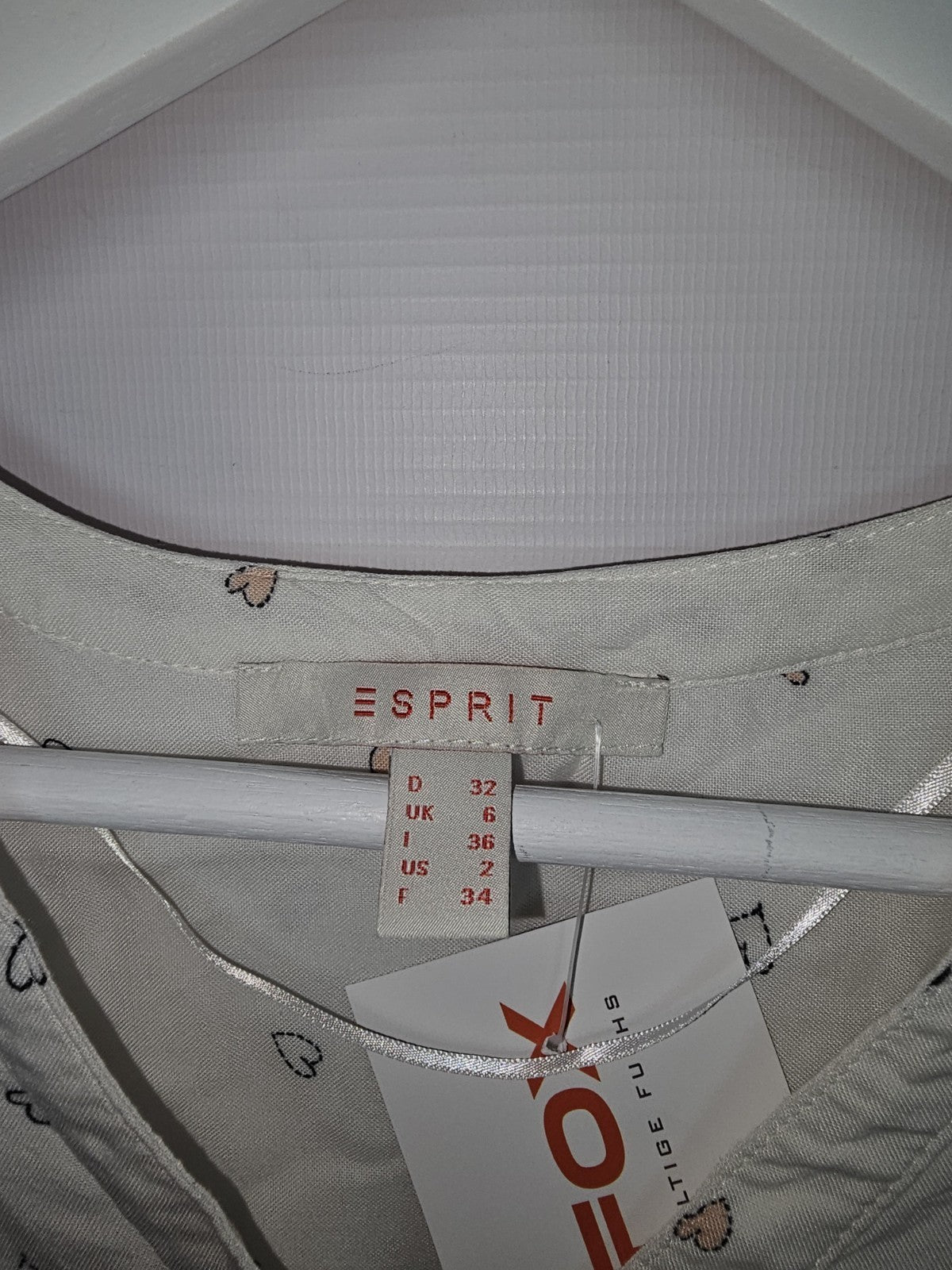 EK7525 Damen Bluse von Esprit, Weiß, Gr.322