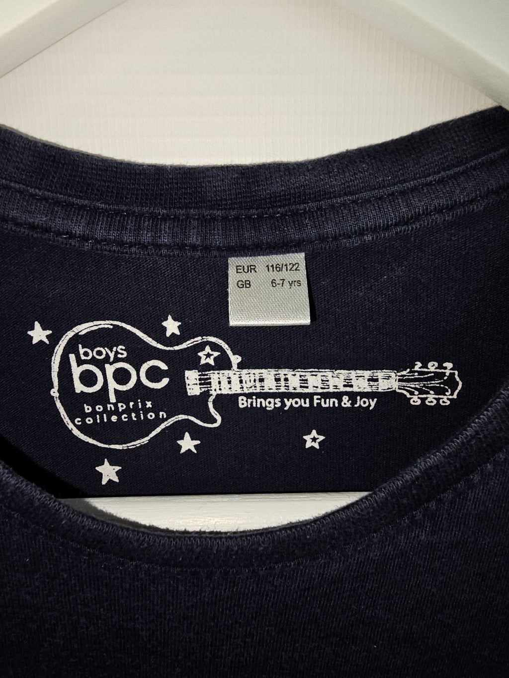 EK7361 Jungen Sweatshirt von Bonprix,  Dunkelblau,  Gr.116/1222