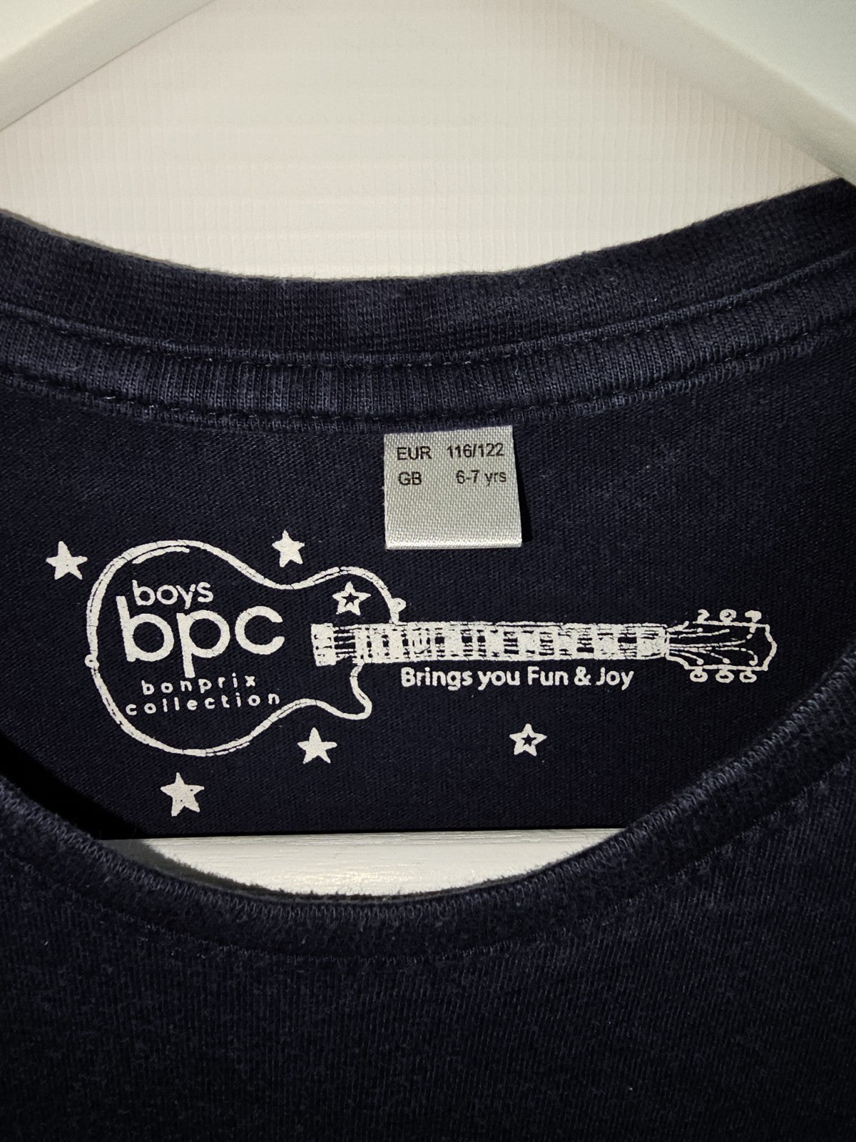 EK7361 Jungen Sweatshirt von Bonprix,  Dunkelblau,  Gr.116/1222