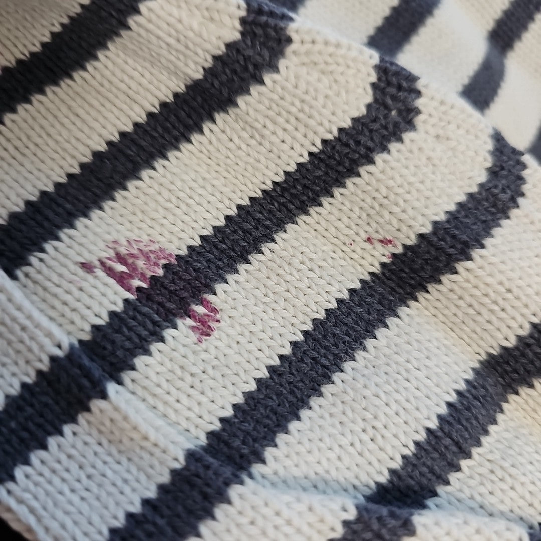 EK7613 Mädchen Kleid von Vertbaudet, Mehrfarbig, Gestreift, Gr.1265