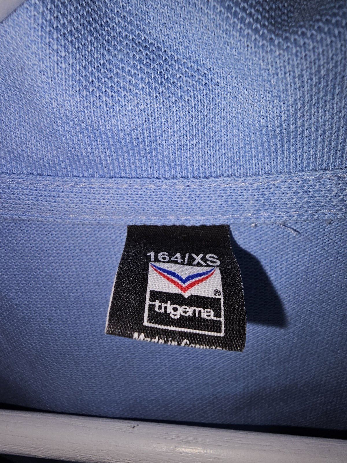 EK7312 Mädchen T-Shirt von Trigema, hellblau, Gr.1641