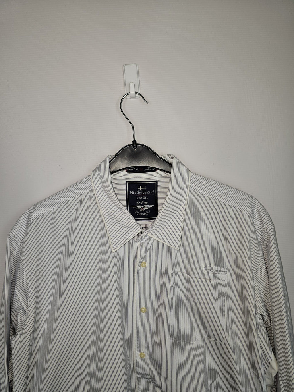 EK7066 Herren Hemd von Nils Sundström, Weiß, Gr.XXL1