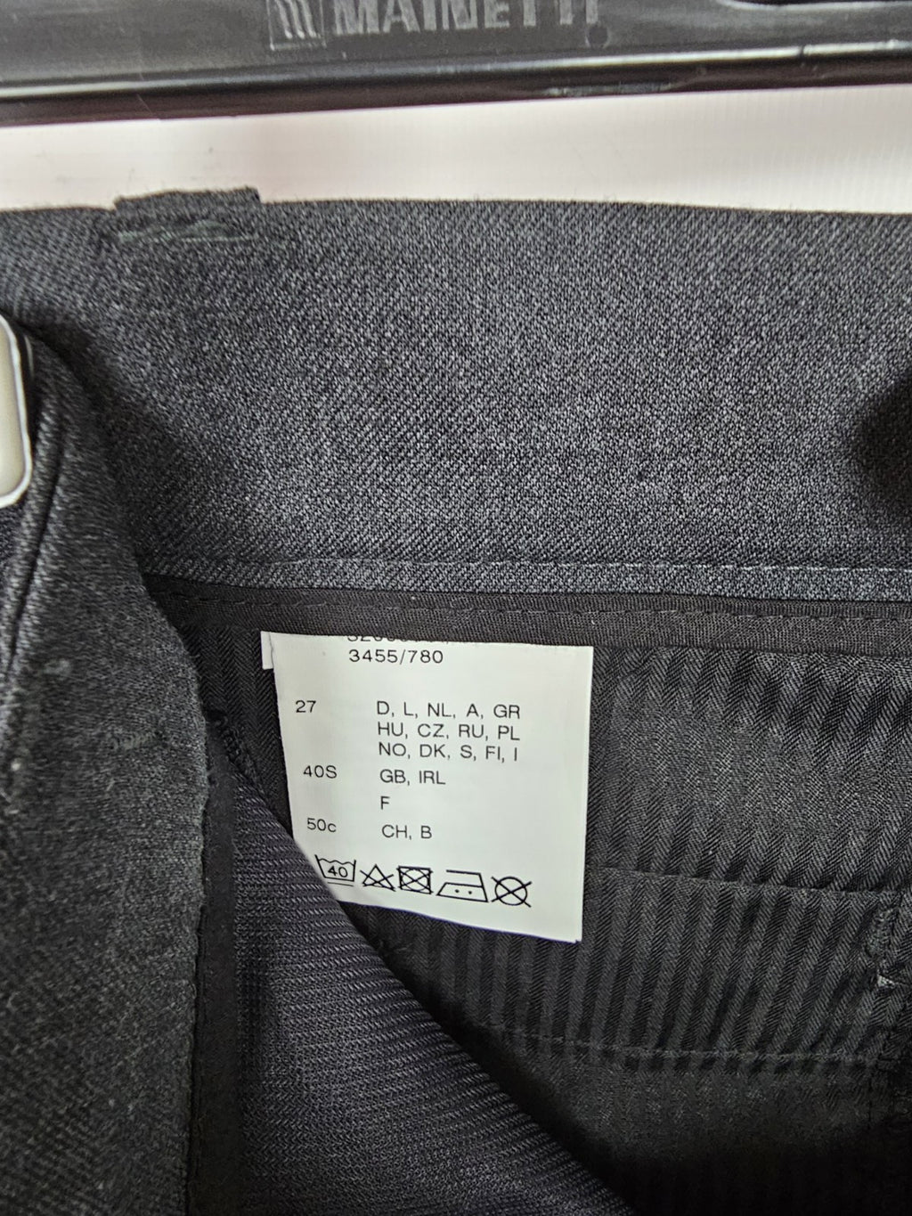 EK7157 Herren Anzugshose von Brühl, Grau, Gr. 272