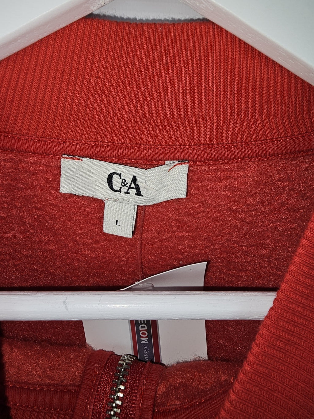 EK7532 Damen Pullover von C&A, Rot, Gr.L2