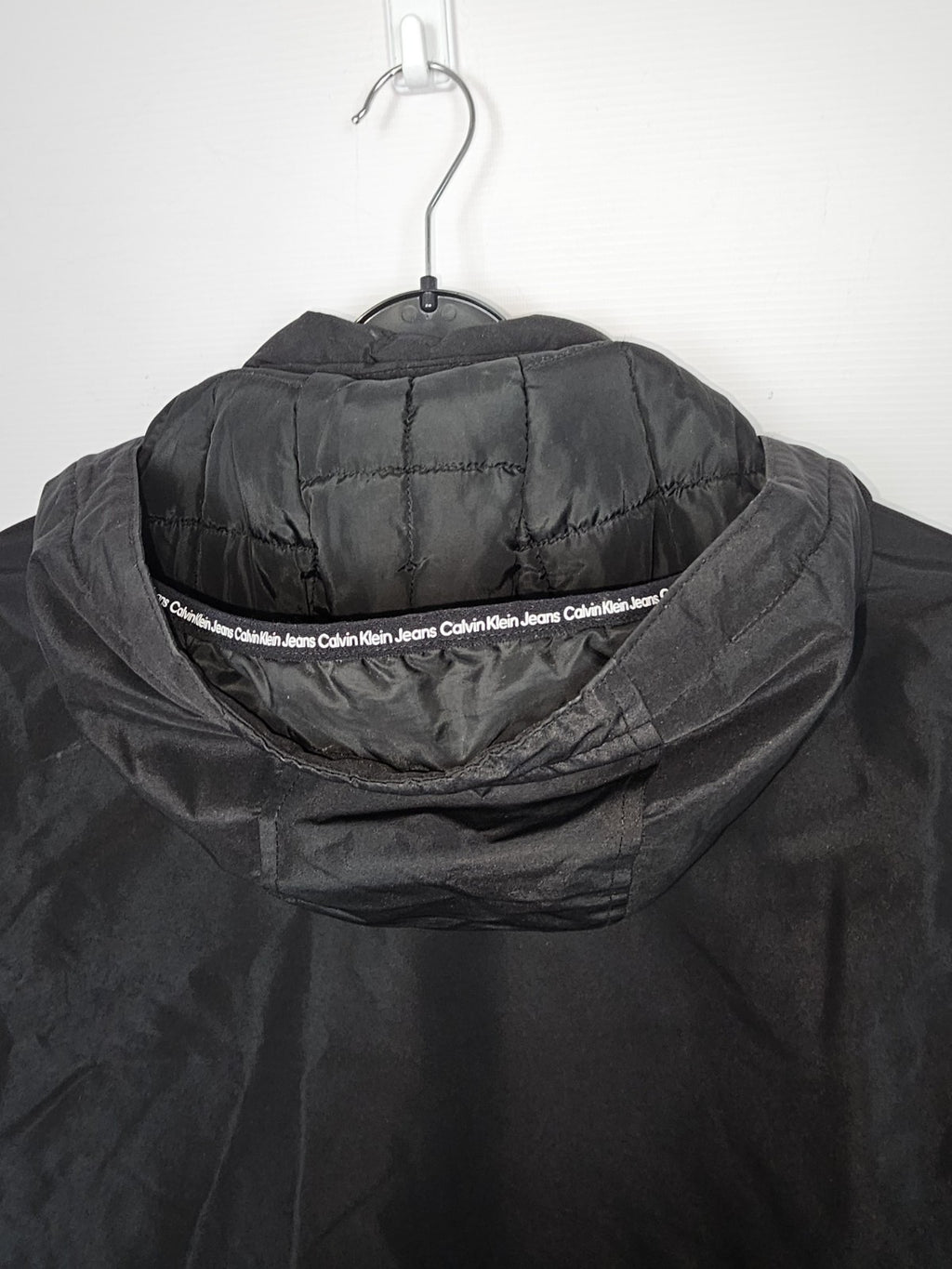 EK7154 Jungen  Jacke von Calvin Klein Jeans, Schwarz, Gr.147