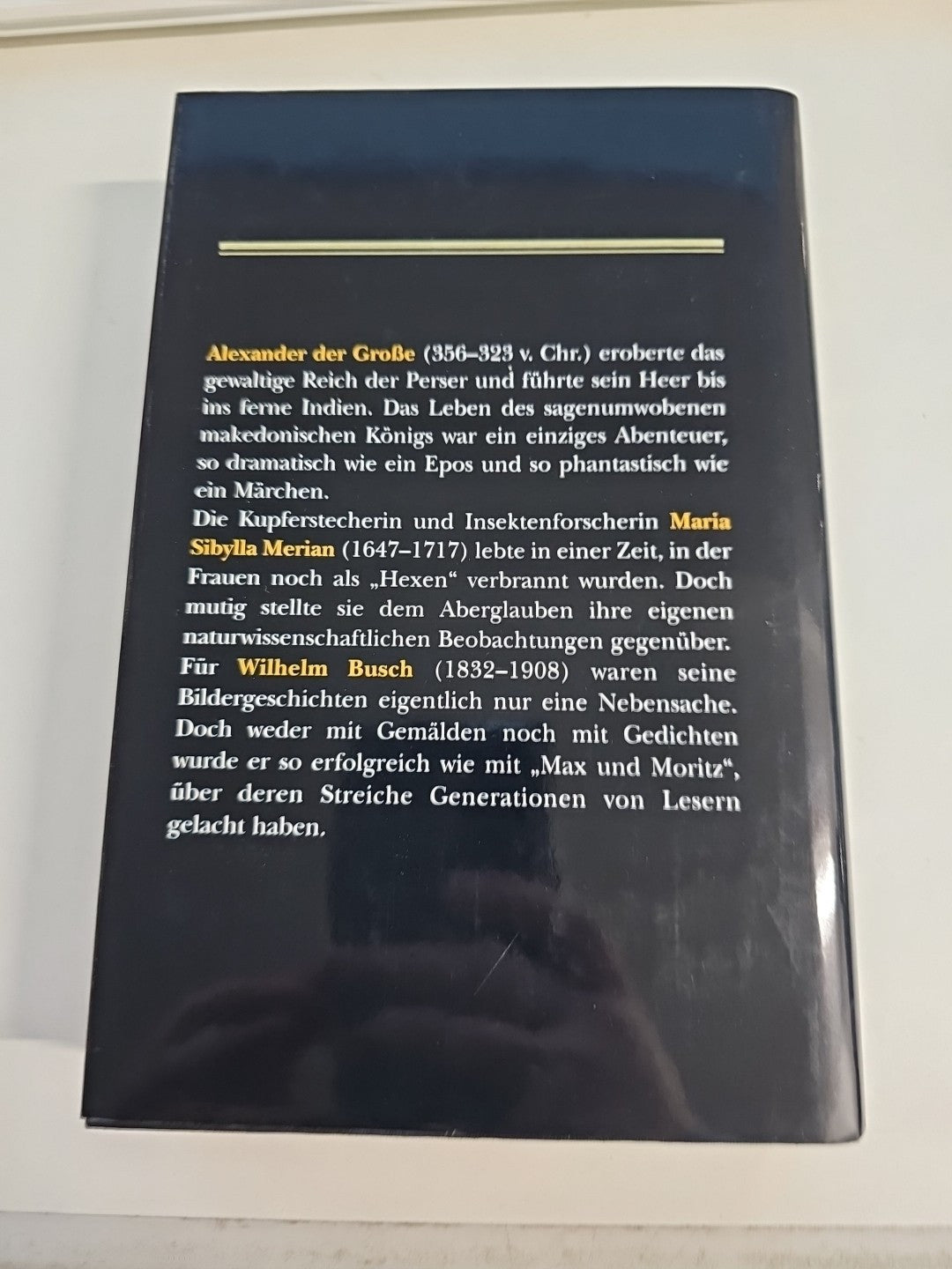 EB2499 Menschen Die Die Welt Bewegten , Alexander ser Große, Wilhelm Busch,...1