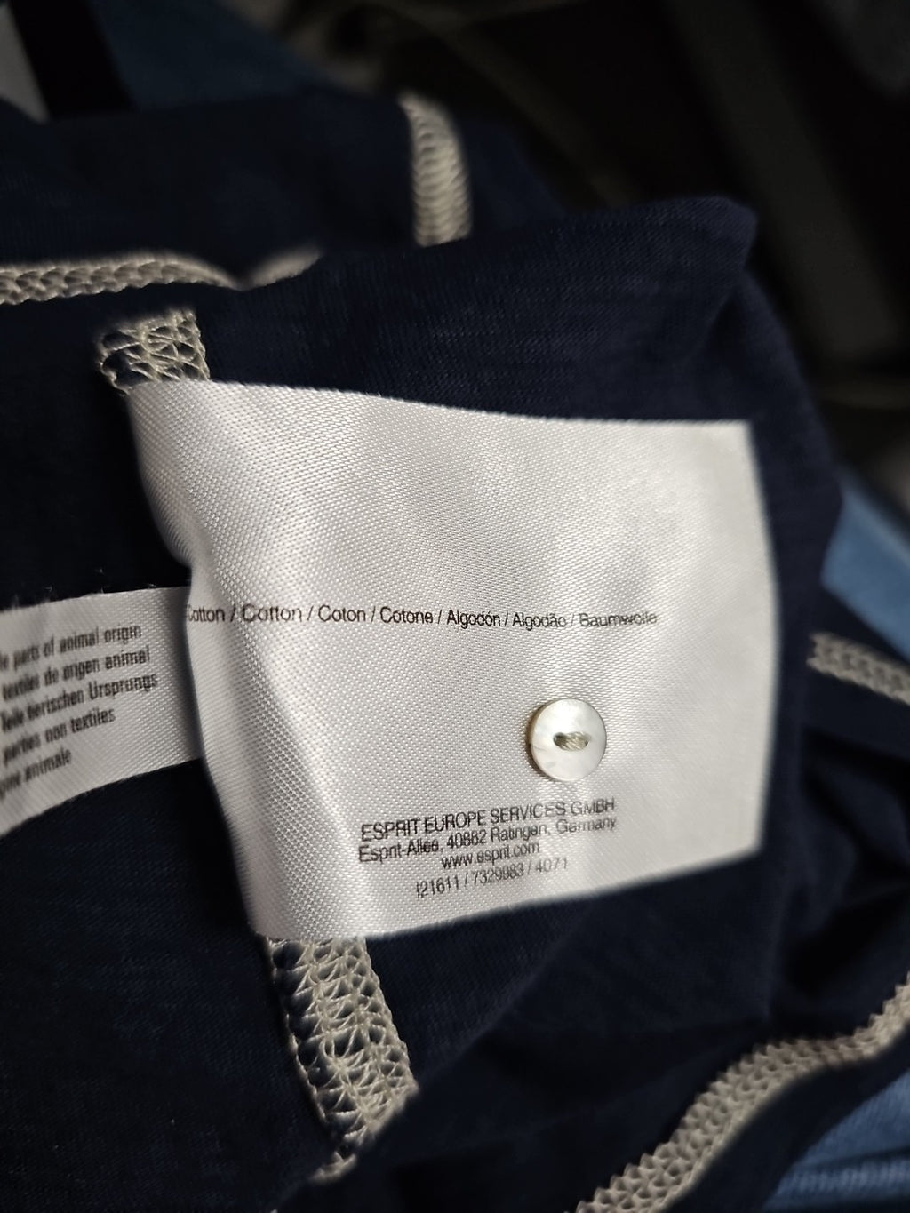 EK7405 Damen Shirt von Esprit, blau, Gr.XXL6