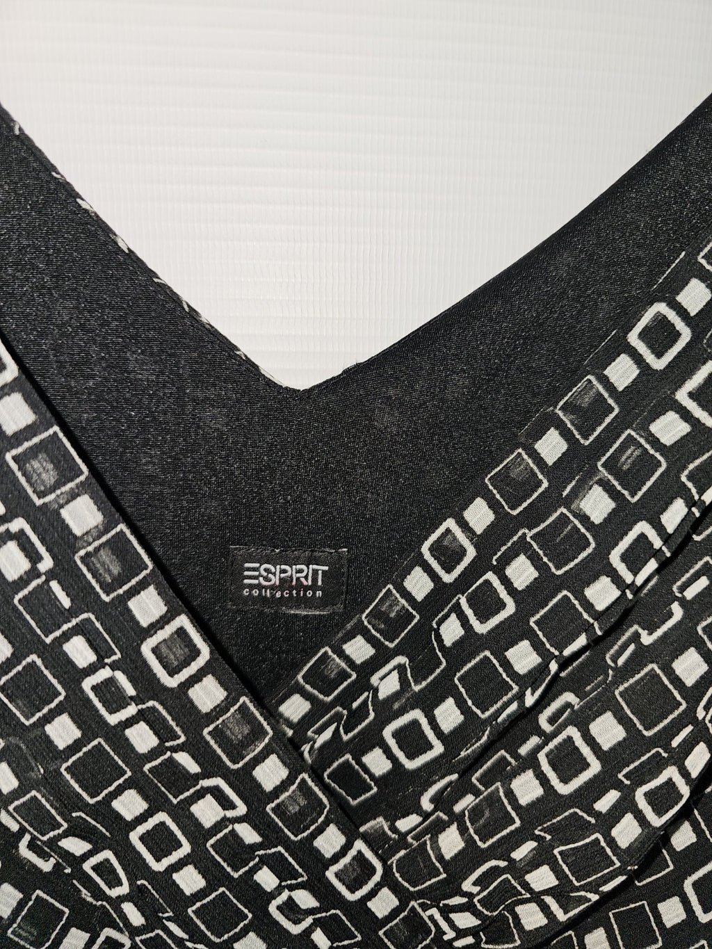 EK7186 Damen Kleid von Esprit, Schwarz/weiß, Gr.L-XL2