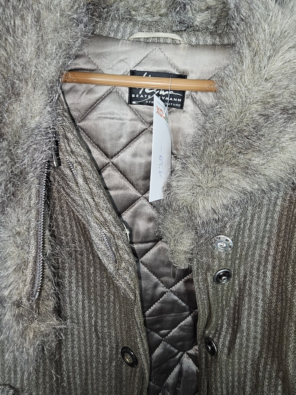 EK7208 Damen Jacke von Beate Heymann Streetcouture,  Braun, Gr.384