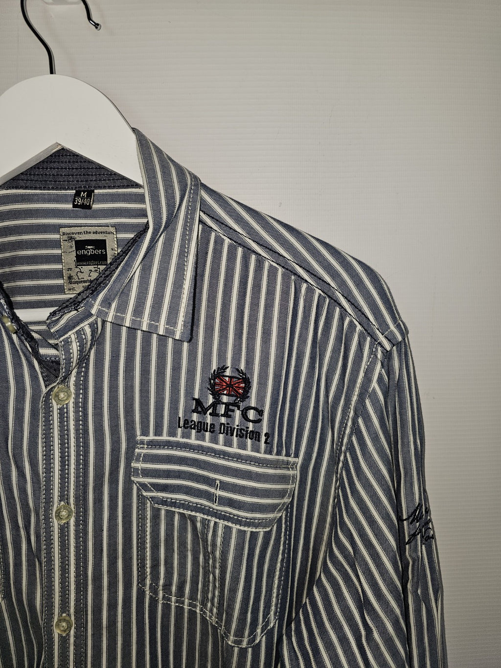 EK6701 Herren Hemd von engbers, Blau, Gr.39/401