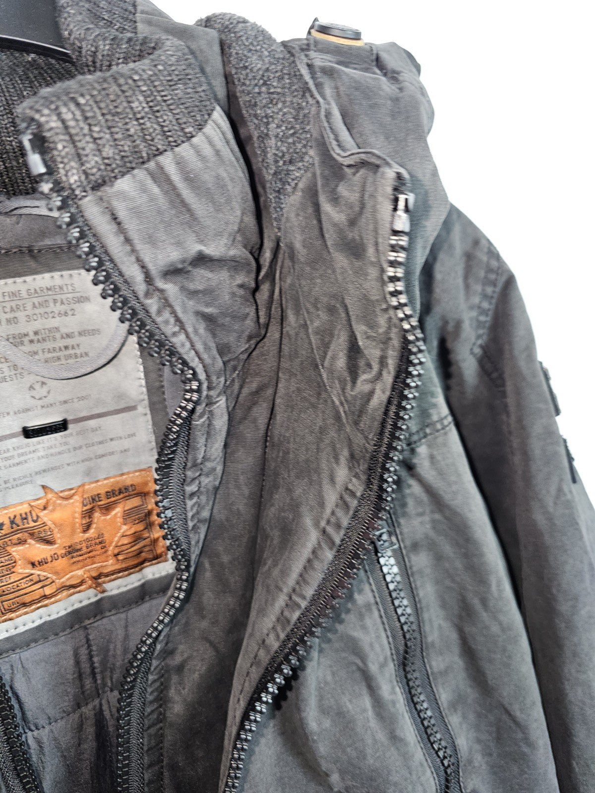 EK7515 Damen Jacke von Khujo, grau, Gr.L4