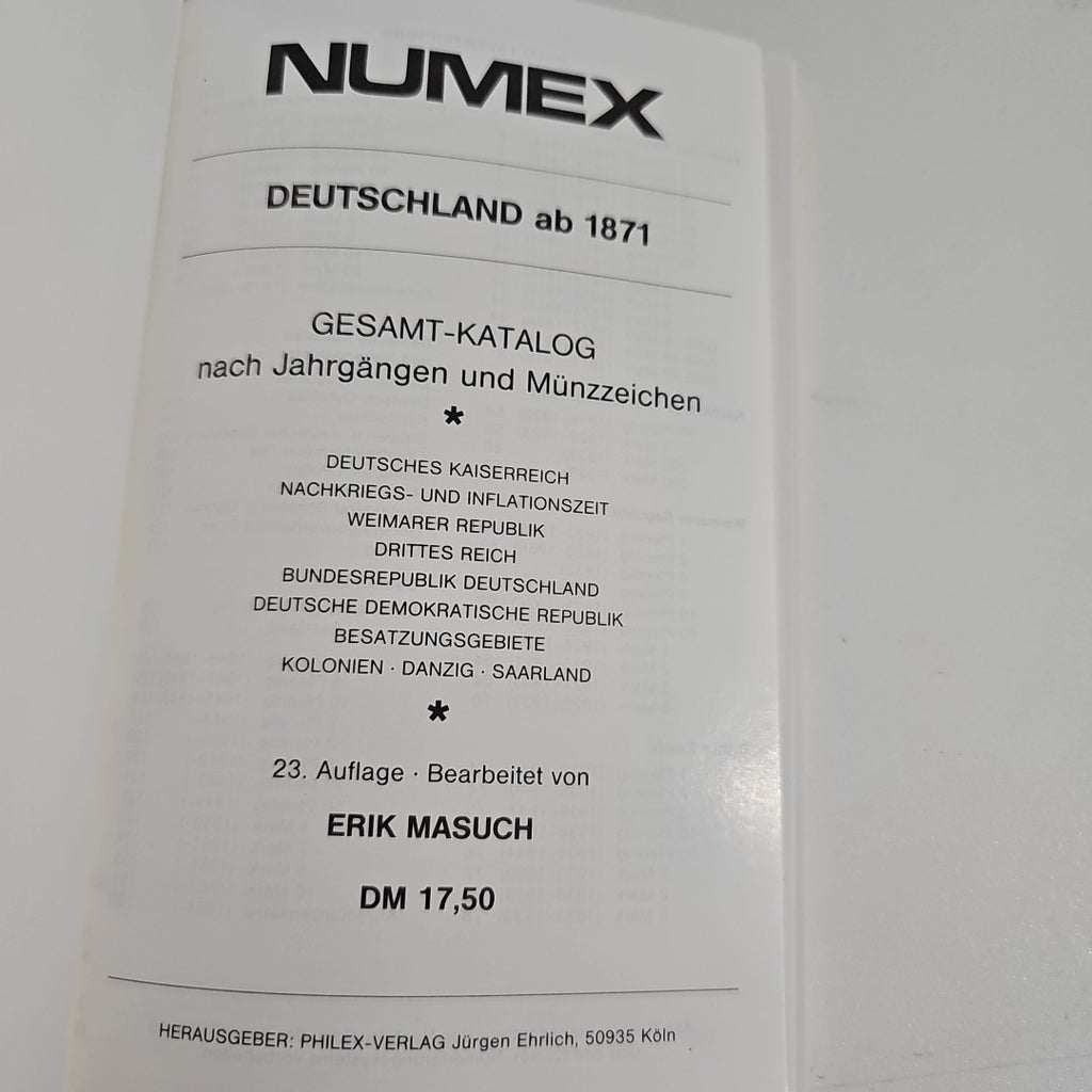 EB2893 Nunex Münzkatalog Deutschland1