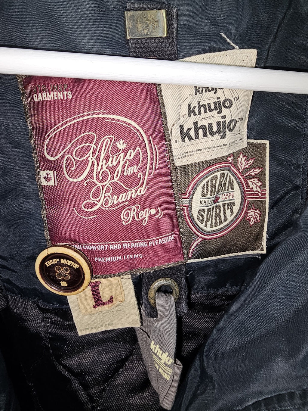 EK7241 Damen Winterjacke von Khujo, blau, Gr.L4