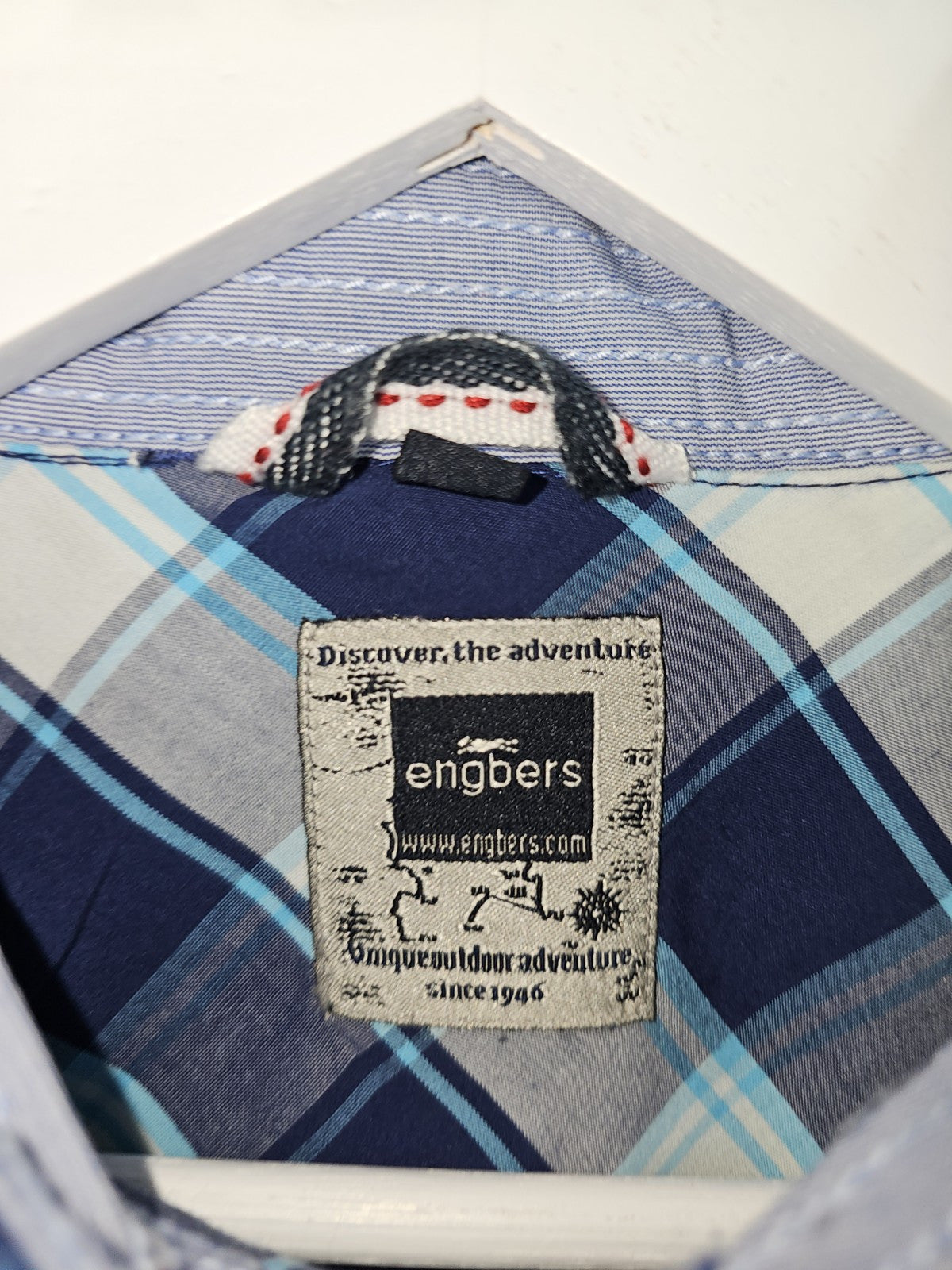 EK6995 Herren Hemd von engbers, Blau, Gr.39/403