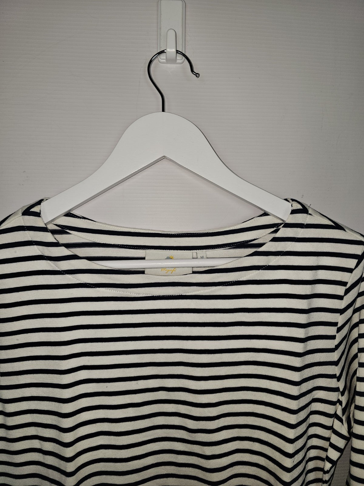 EK7180 Damen Sweatshirt von Heiter bis Wolkig, Blau/weiß, Gr.M1