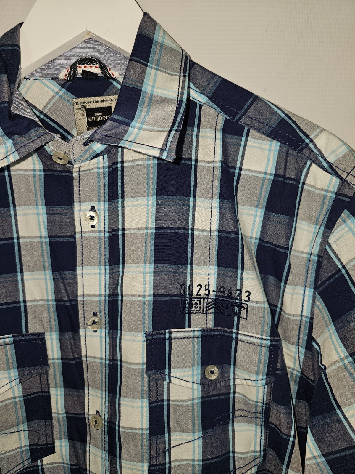 EK6995 Herren Hemd von engbers, Blau, Gr.39/402