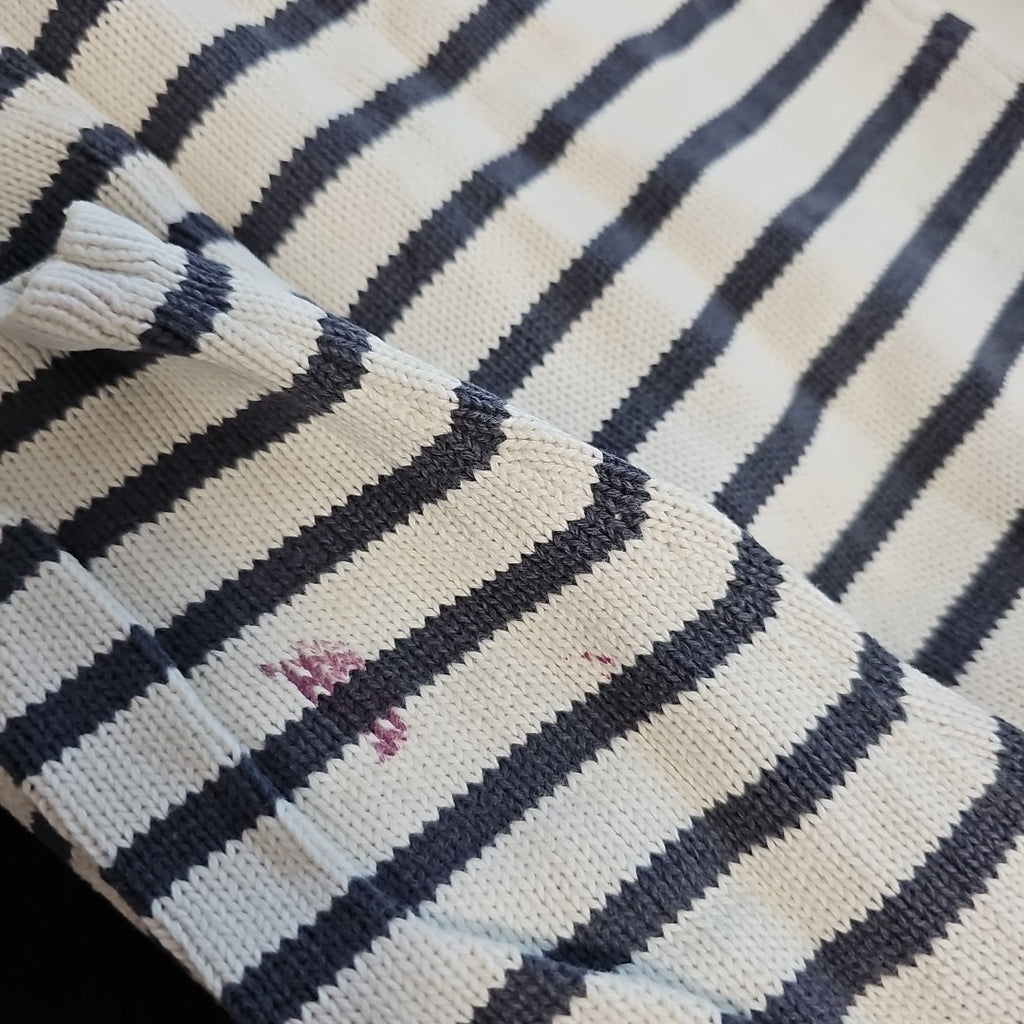 EK7613 Mädchen Kleid von Vertbaudet, Mehrfarbig, Gestreift, Gr.1266