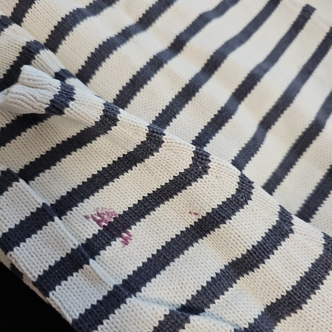 EK7613 Mädchen Kleid von Vertbaudet, Mehrfarbig, Gestreift, Gr.1266