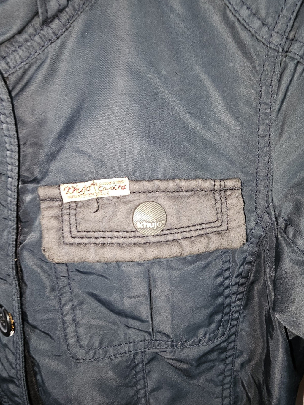 EK7241 Damen Winterjacke von Khujo, blau, Gr.L1