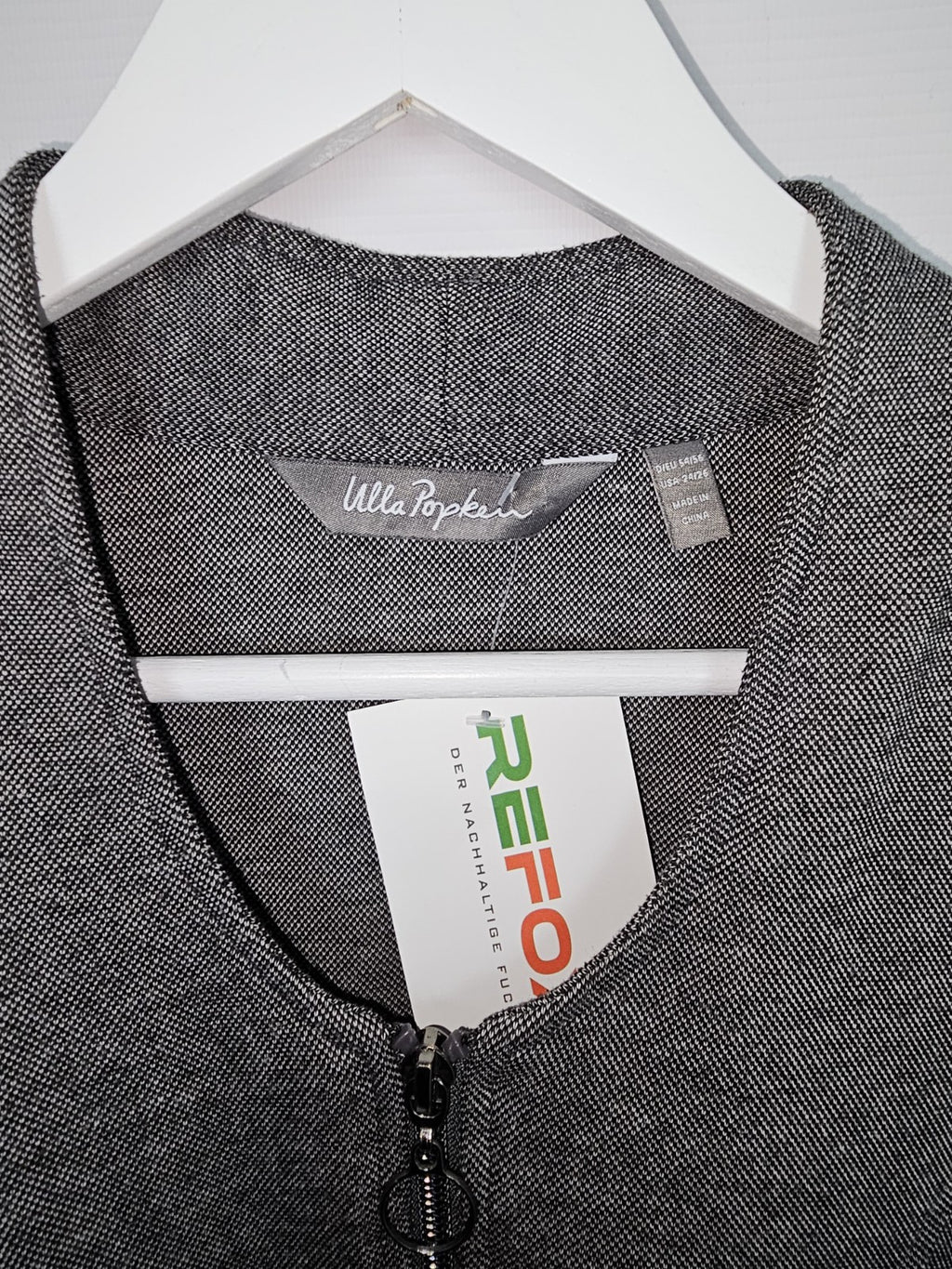 EK7100 Damen Kleid von Ulla Popken, Grau, Gr.54/564