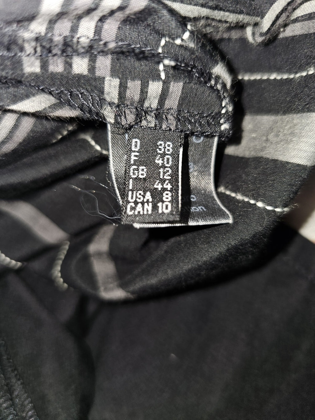 EK7508 Damen Rock von Ischiko, schwarz- grau, Gr.386