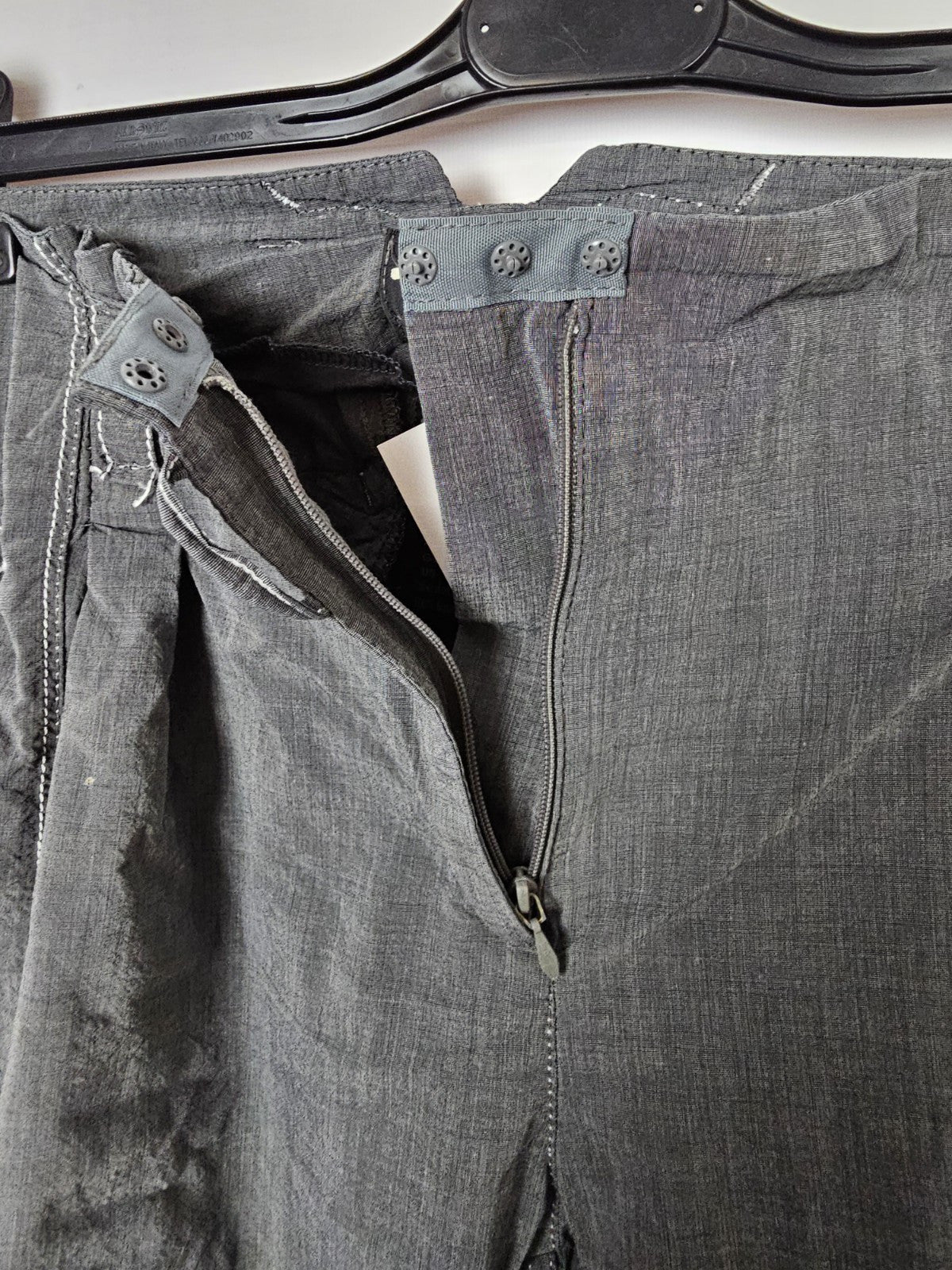 EK7207 Damen Stoffhose von Beate Heymann Streetcouture, Grau, Gr.384