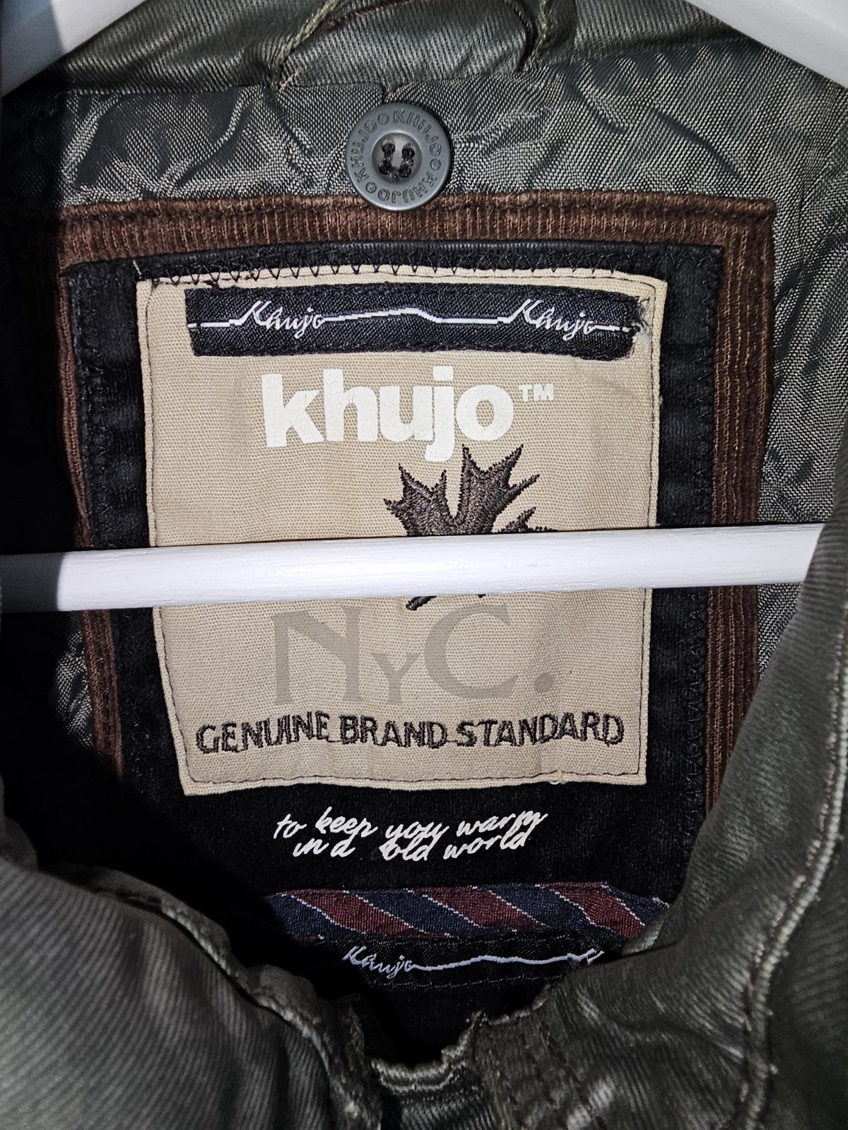 EK7224 Damen Jacke von Khujo, grün, Gr.XL1