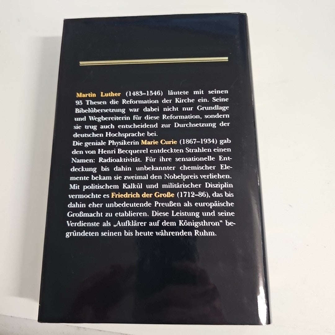 EB2509 Menschen Die Die Welt Bewegten, Luther, Marie Curie, Friedrich der Große1