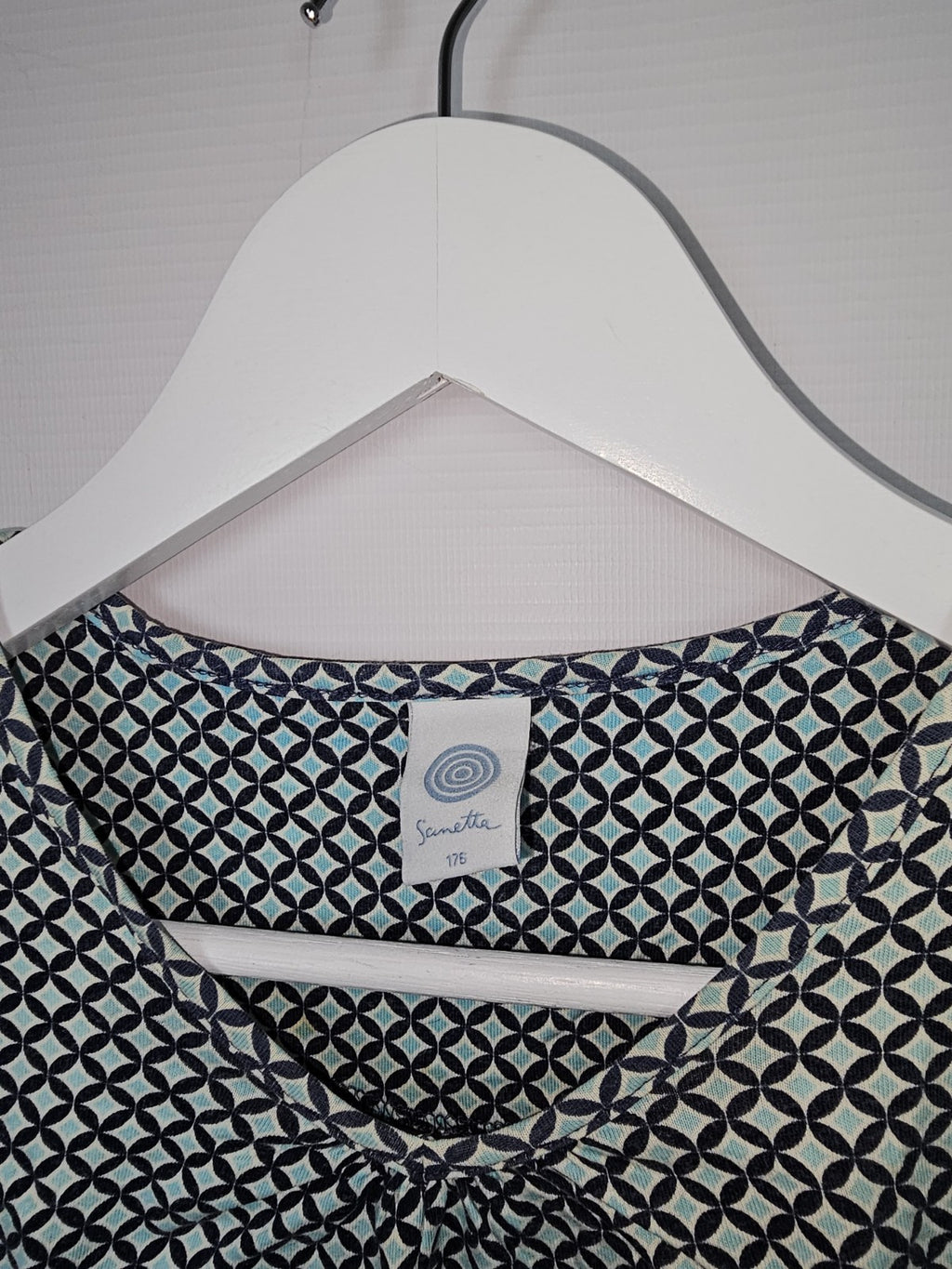 EK7073 Damen Bluse von Sanetta, Blau, Gr.1761