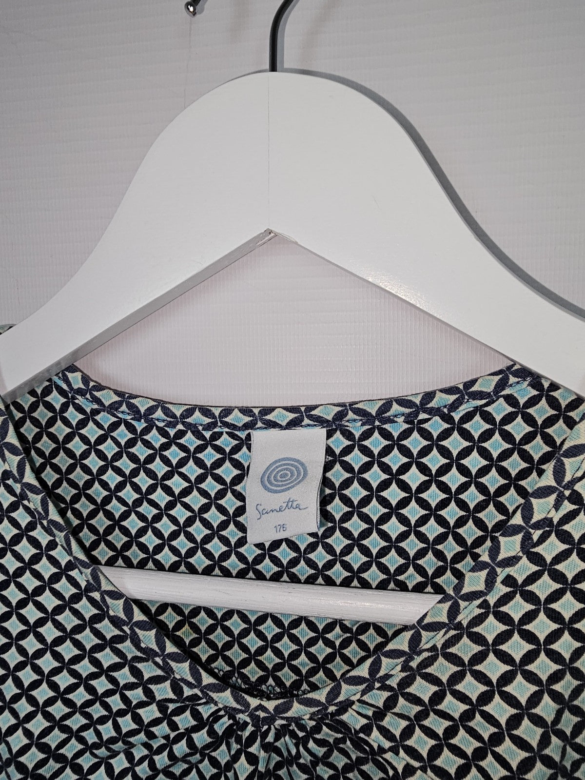EK7073 Damen Bluse von Sanetta, Blau, Gr.1761