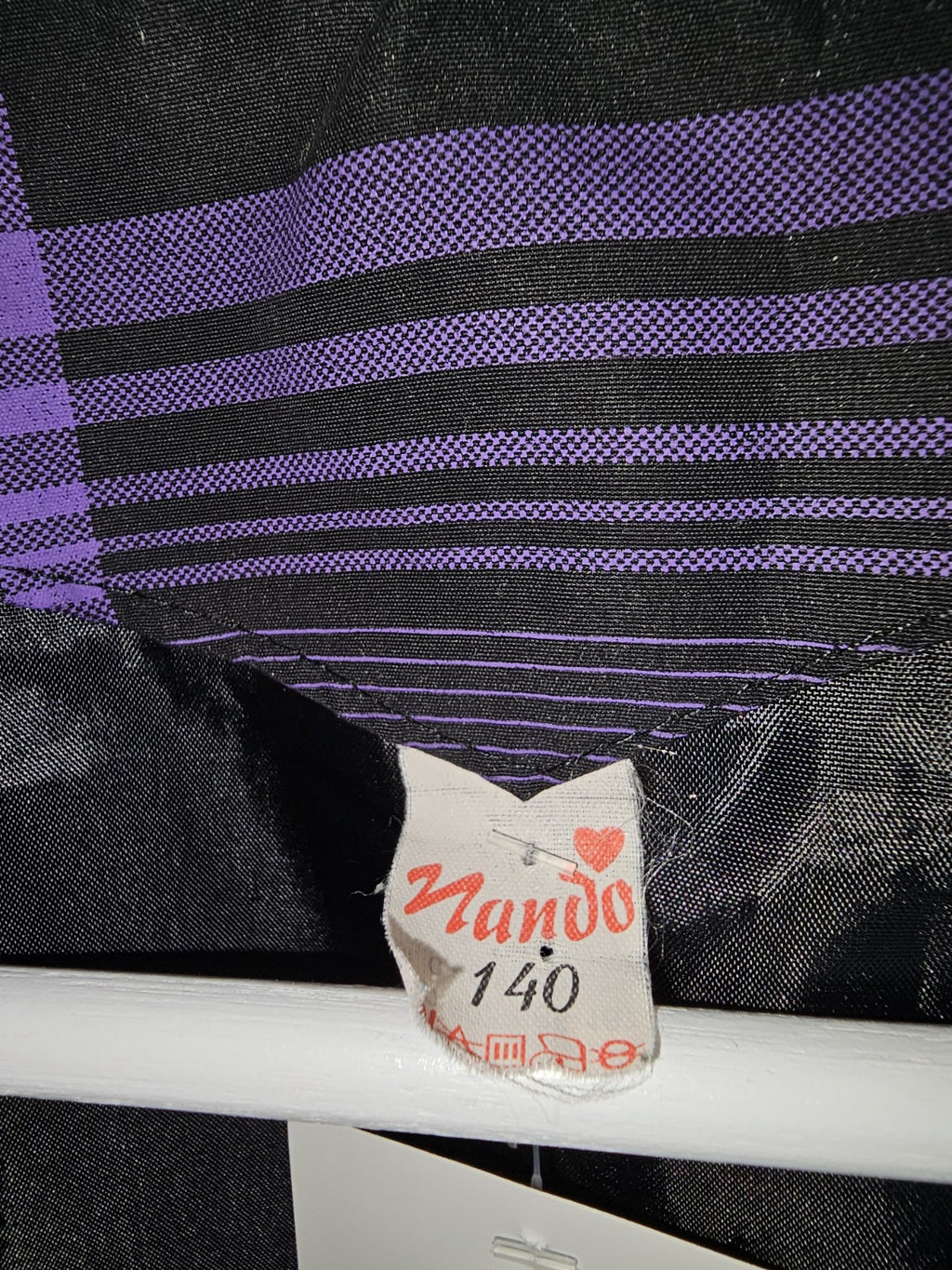 EK7309 Mädchen Jacke von Nando, lila, Gr.1401