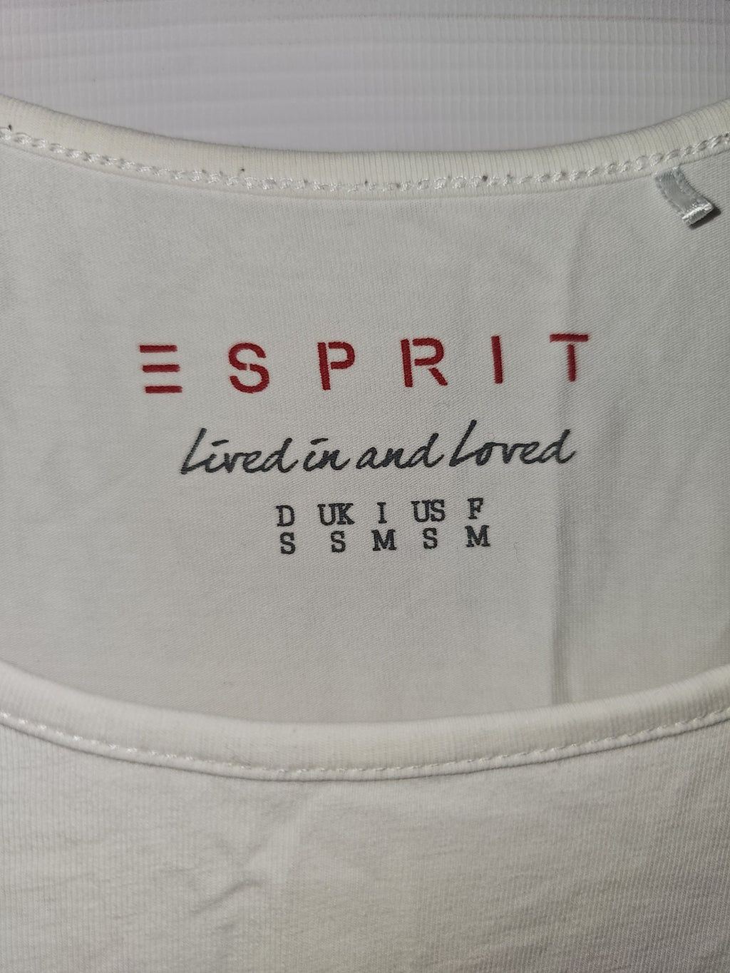 EK7383 Herren Top von Esprit, Weiß, Gr.S1