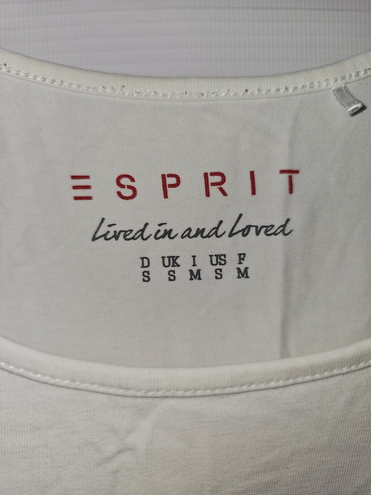 EK7383 Herren Top von Esprit, Weiß, Gr.S1