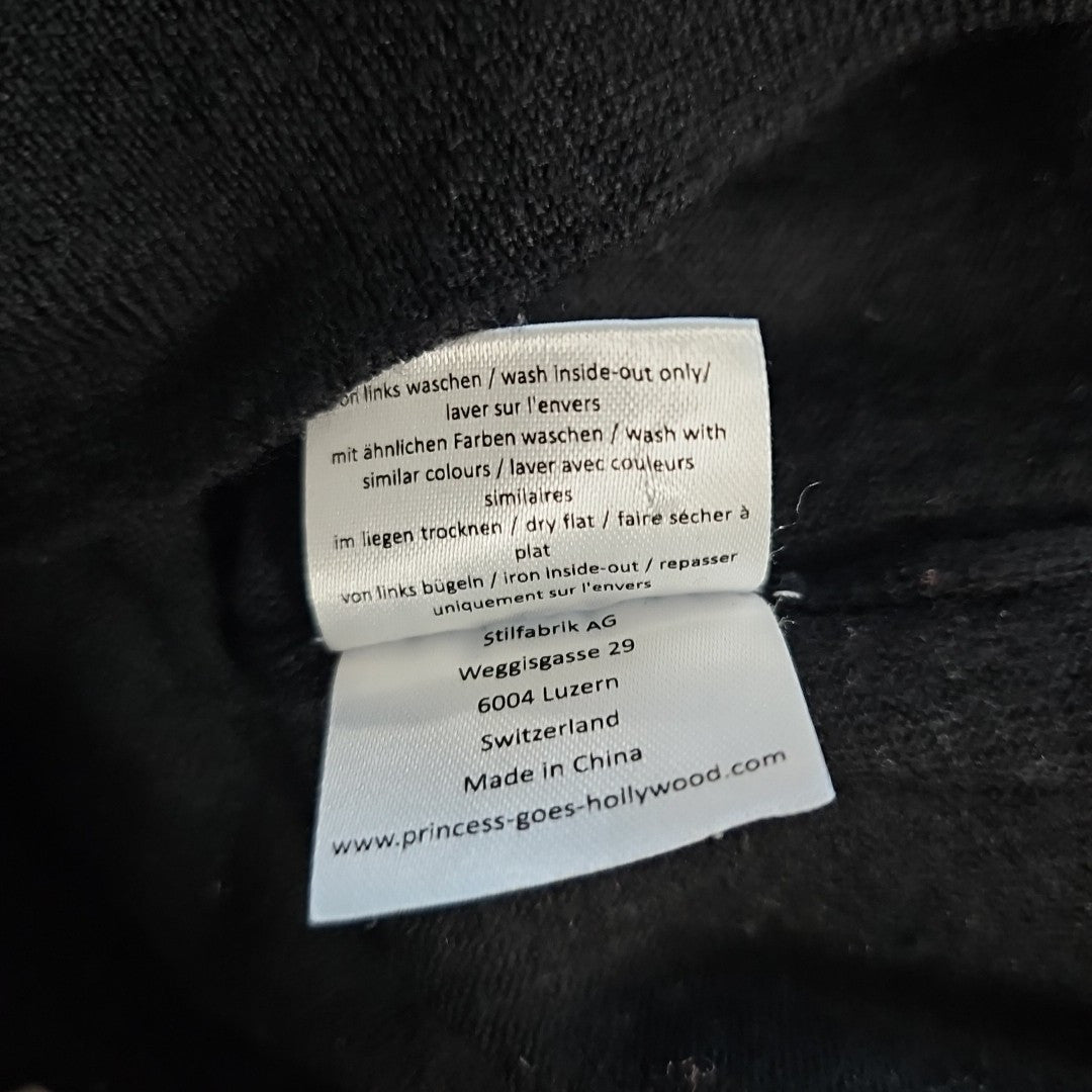 EK7253 Damen Pullover von Princess, schwarz, Gr.M4