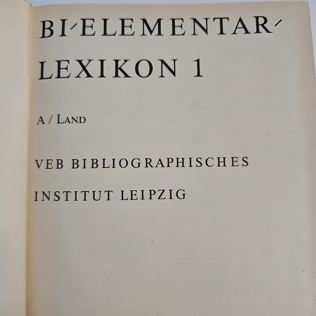 EB2788 Dr. Annette Zwahr - BI Elementar Lexikon , Band 13
