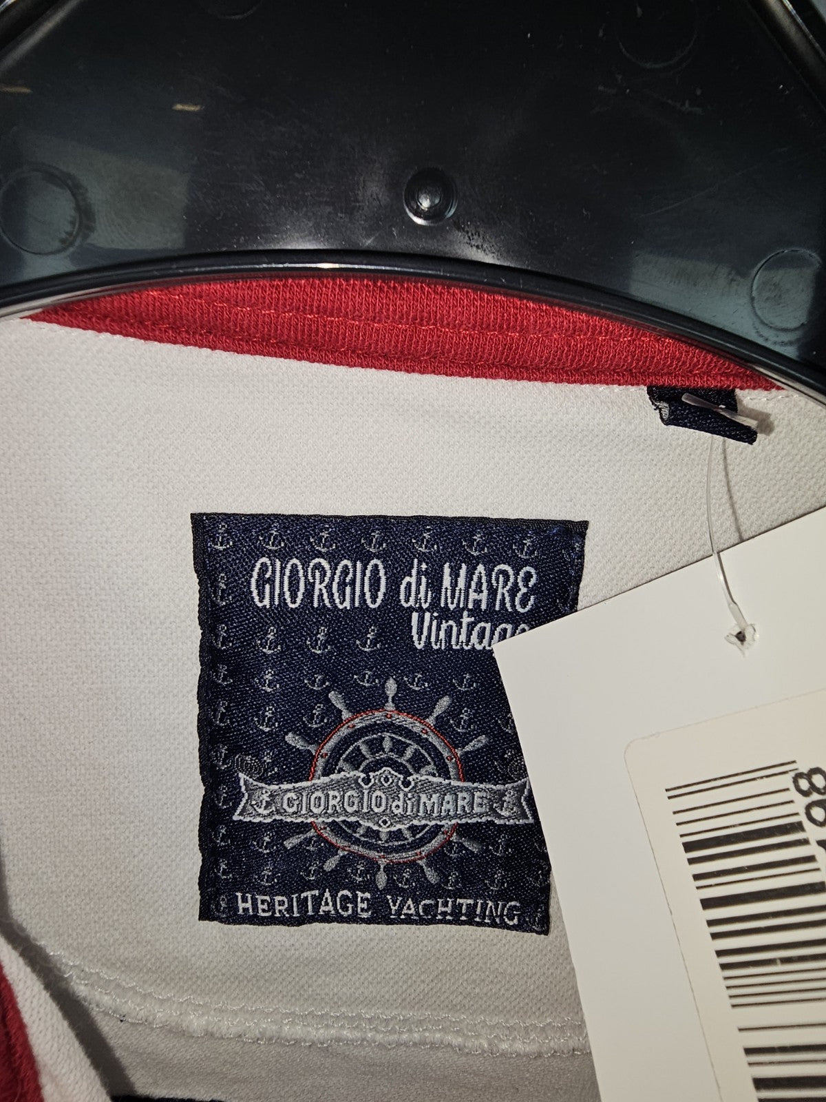 EK7483 Herren Sweatshirt von Gorgio Di Mare Vintage, Weiß, Gr.M3