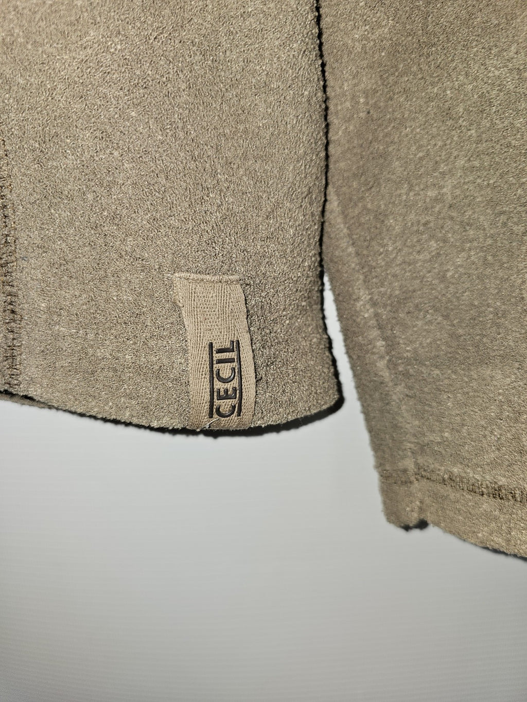 EK7380 Damen Strickjacke von Cecil, Braun, Gr.L1