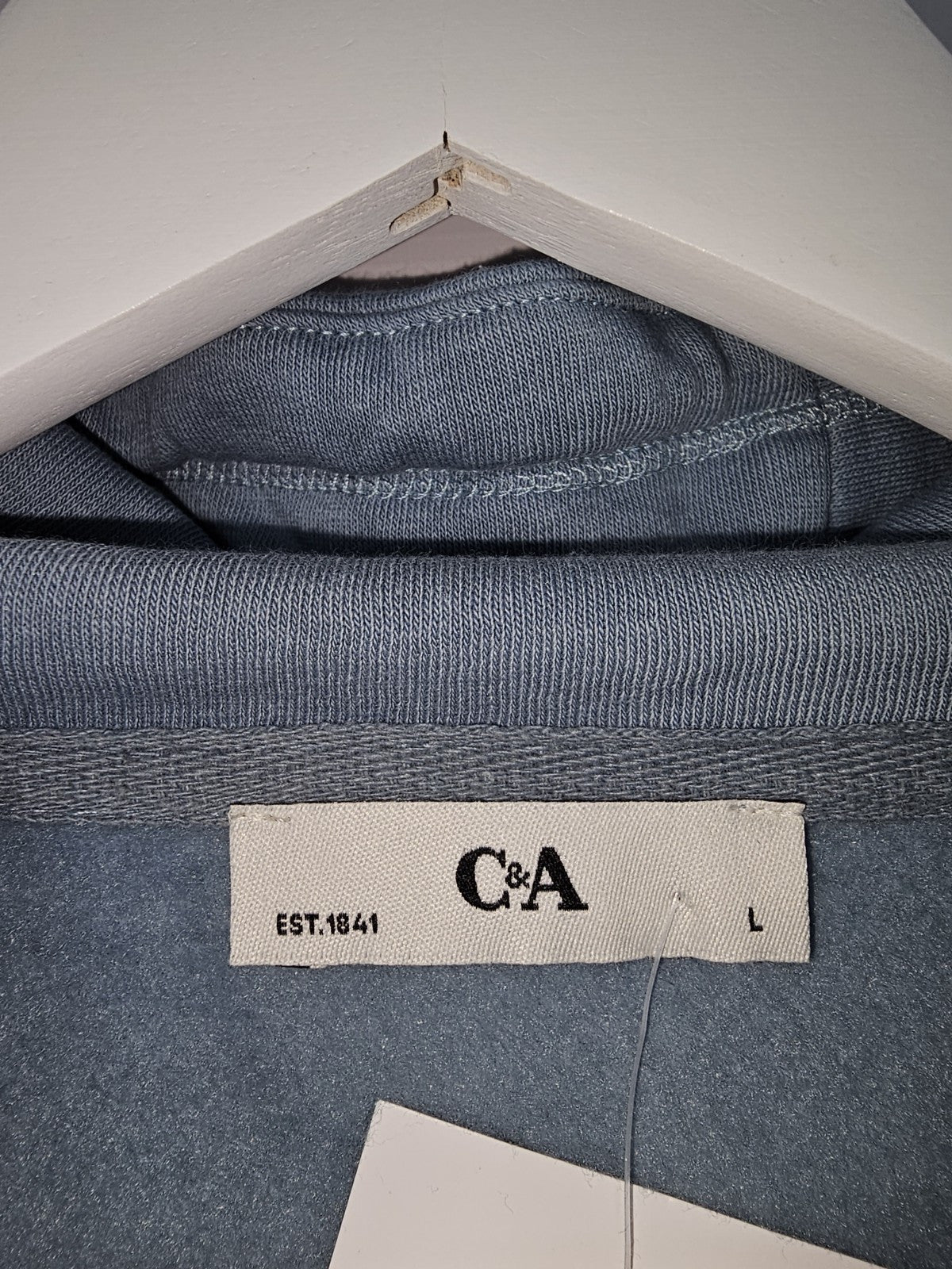 EK7386 Damen Pulloverkleid von C&A, Blaugrau, Gr.L2