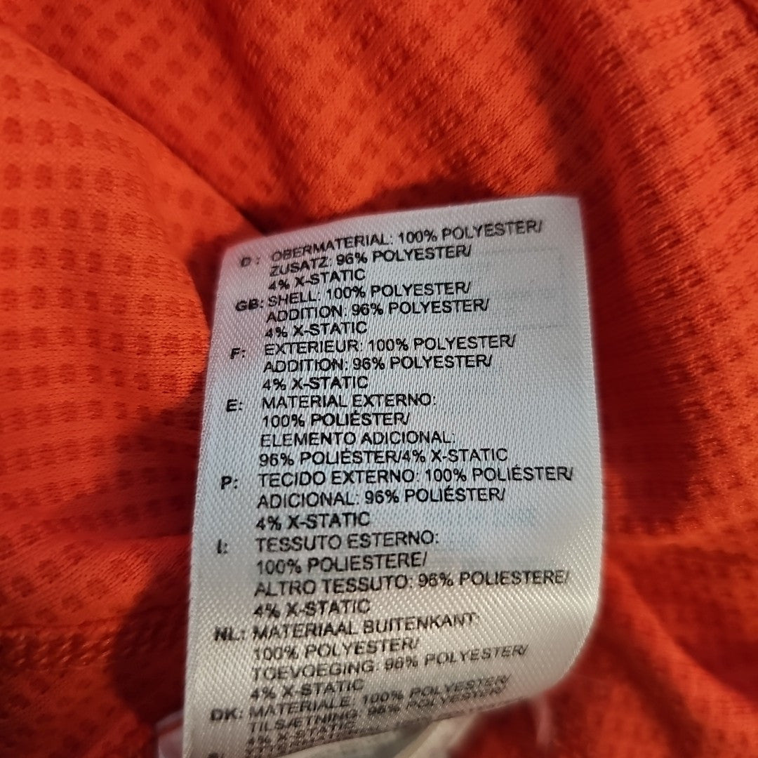 EK7434 Damen Langarmshirt von Adidas, orange, Gr.M5