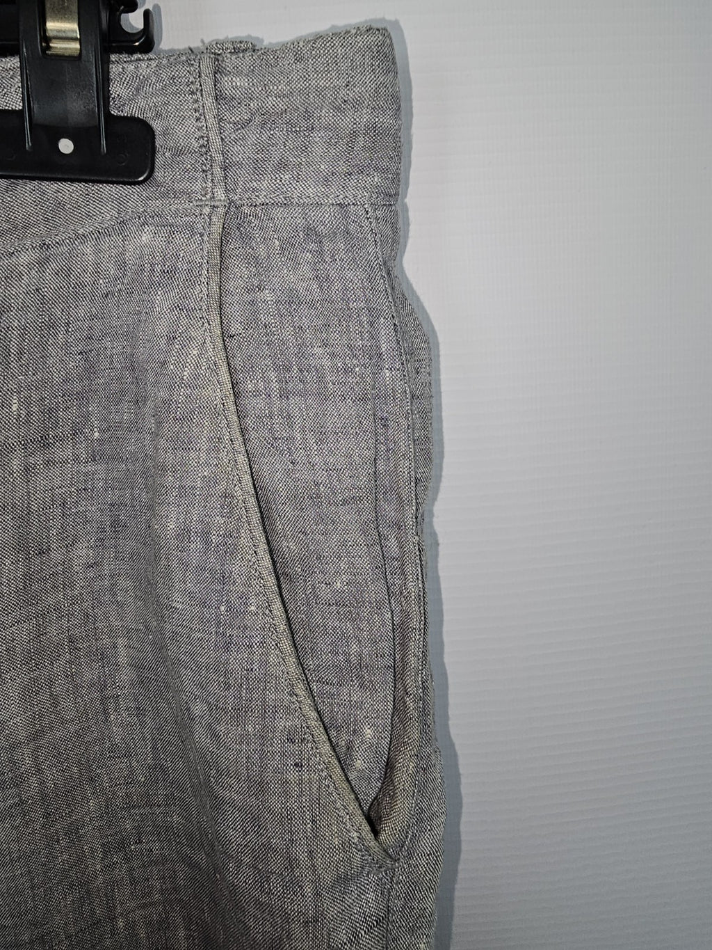 EK5459 Herren Leinenhose von KnowledgeCotten, Grau, Gr.542