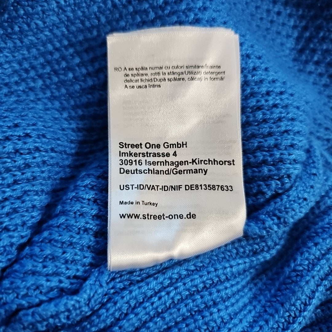 EK7436 Damen Pullover von Street One, blau, Gr.485