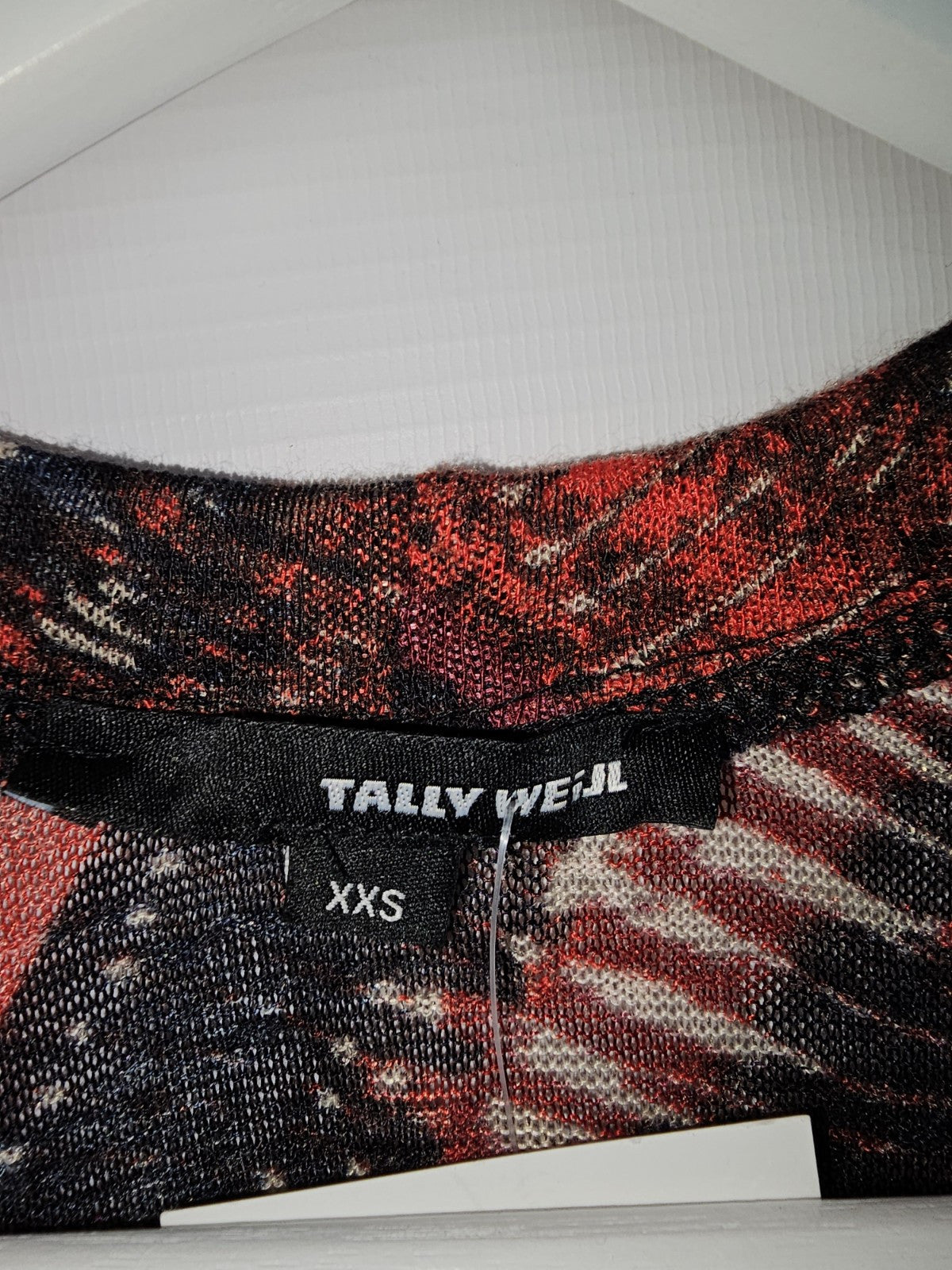 EK7387 Damen Strickjacke von Tally Weijl, Rot, Gr.XXS3