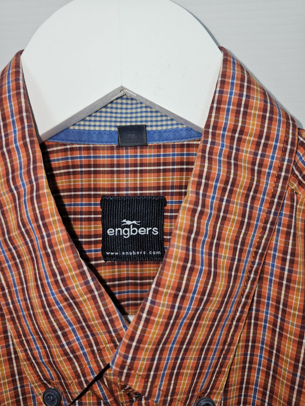 EK6998 Herren Hemd von engbers, Orange,  Gr.M2