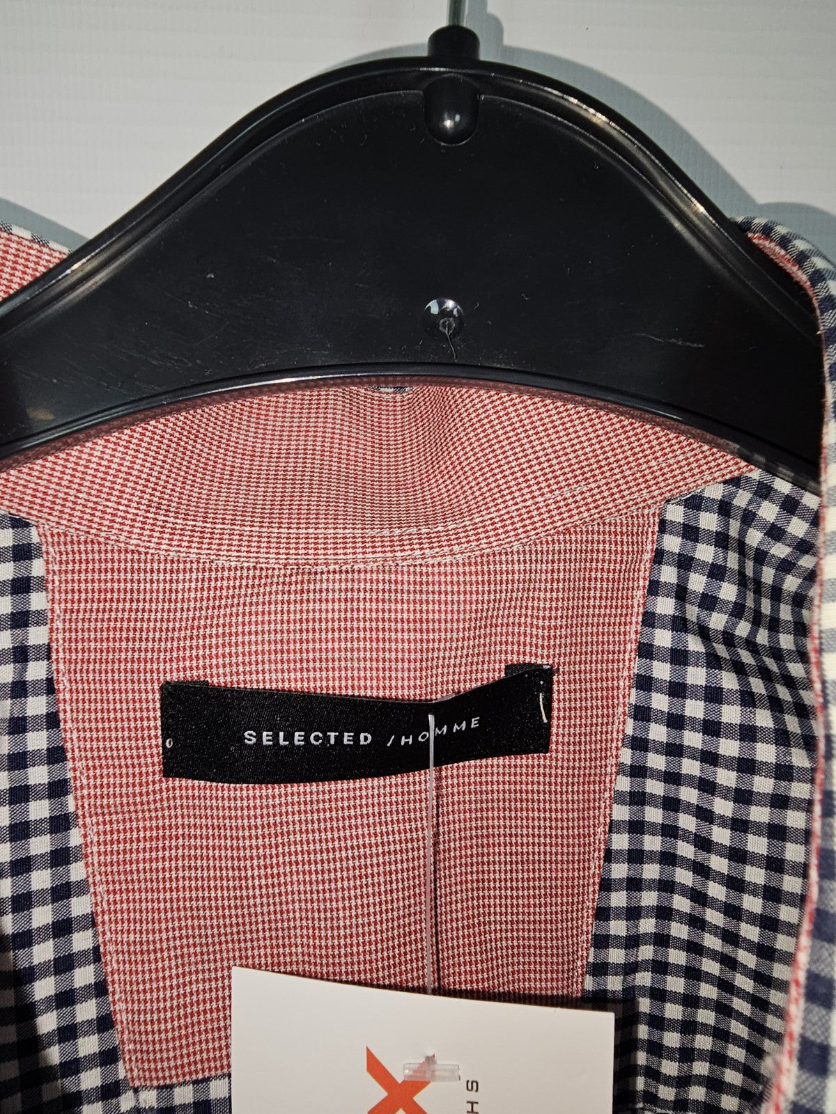EK7477 Herren Hemd von Selected, Blau Karriert, Gr.XXL2